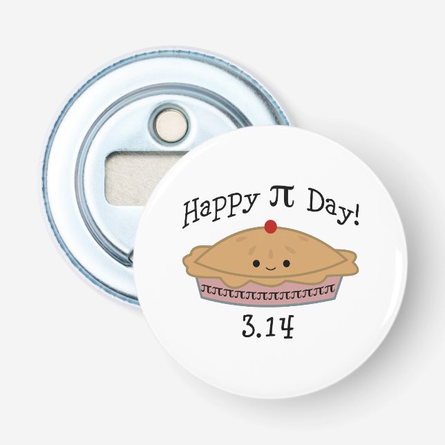 Décapsuleur Joli Joyeux Pi Day ! (Devant)
