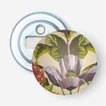 Joli Ouvrage personnalisé de flacon à fleurs viole