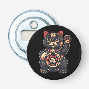 Décapsuleur jolie Maneki Neko imprimé chat japonais