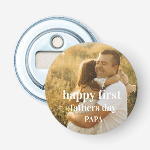 Décapsuleur Jolie photo heureux première fête des pères papa