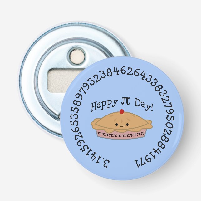 Décapsuleur Joyeux Pi Day Pie (Devant)