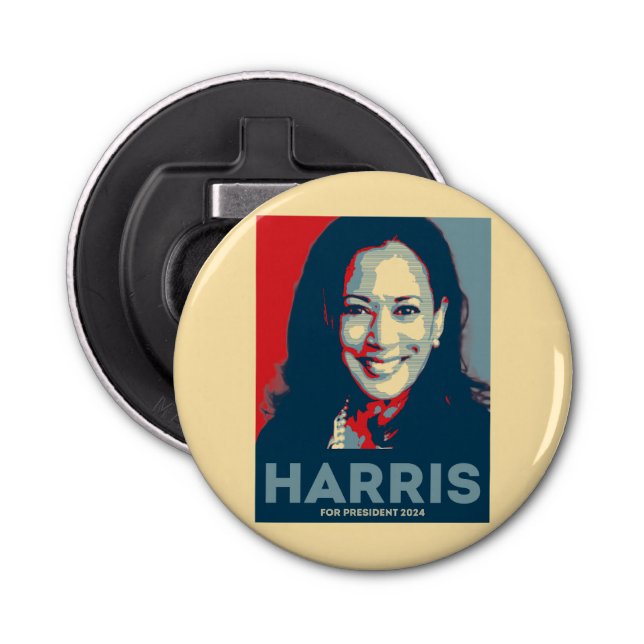Décapsuleur Kamala Harris pour le président 2024 - Hope (Devant)
