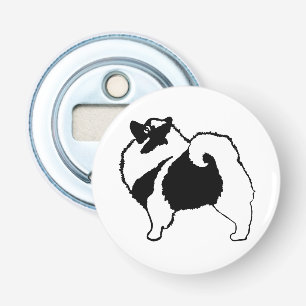 Décapsuleur Keeshond Graphics - Cute Original Chig Art