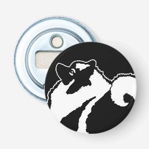 Décapsuleur Keeshond Graphics - Cute Original Chig Art
