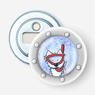 Décapsuleur KiniArt Snorkel Westie Porthole