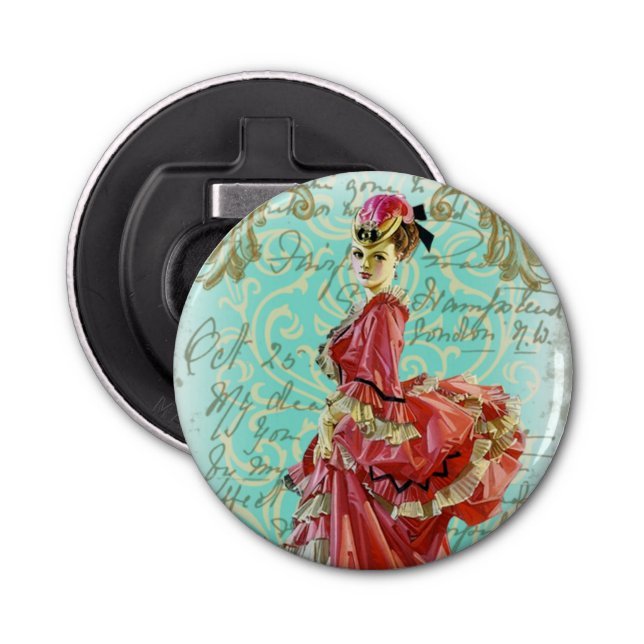 Décapsuleur La Belle Epoque - Bouton d'ouverture (Devant)