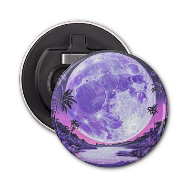 Décapsuleur "La Lune impossible"- (Devant)