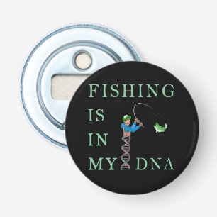Décapsuleur La pêche est dans mon ADN