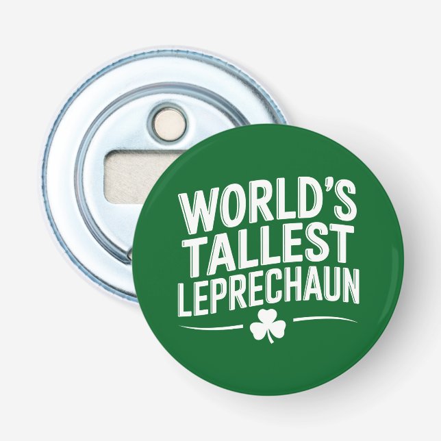 Décapsuleur La plus haute journée Leprechaun St. Patrick (Devant)