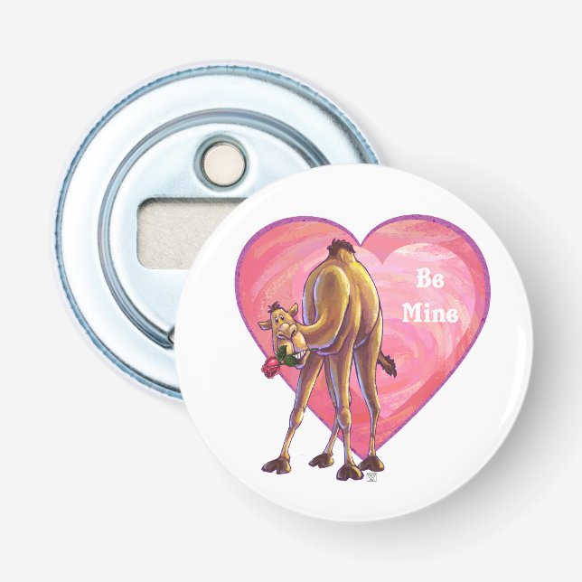 Décapsuleur La Saint-Valentin au chameau (Devant)