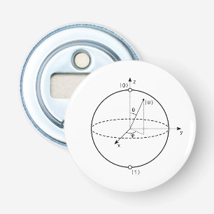 Décapsuleur La sphère   Quantum de Bloch a mordu la