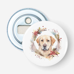 Décapsuleur Labrador Christmas Wreath Festive Pup