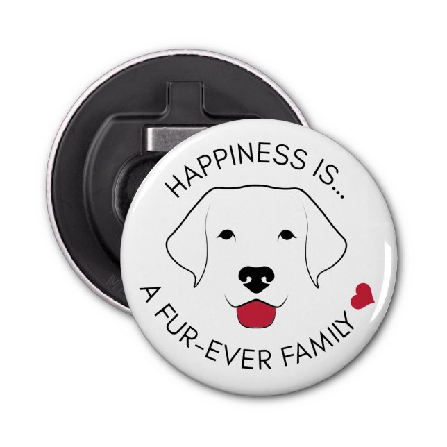 Décapsuleur "Le Bonheur, c'est..." Bouteille (Devant)