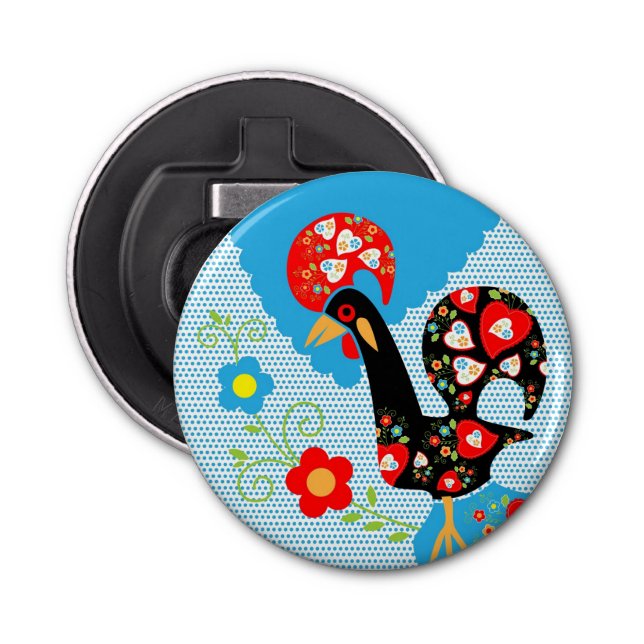 Décapsuleur Le coq portugais de Barcelos (Devant)