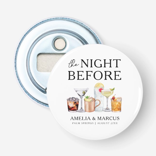 Décapsuleur Le Dîner de Répétition de la Veille du Mariage du  (Devant)