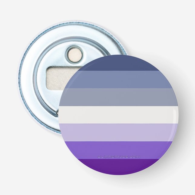 Décapsuleur Le drapeau de la fierté butch lesbienne de Slipper (Devant)