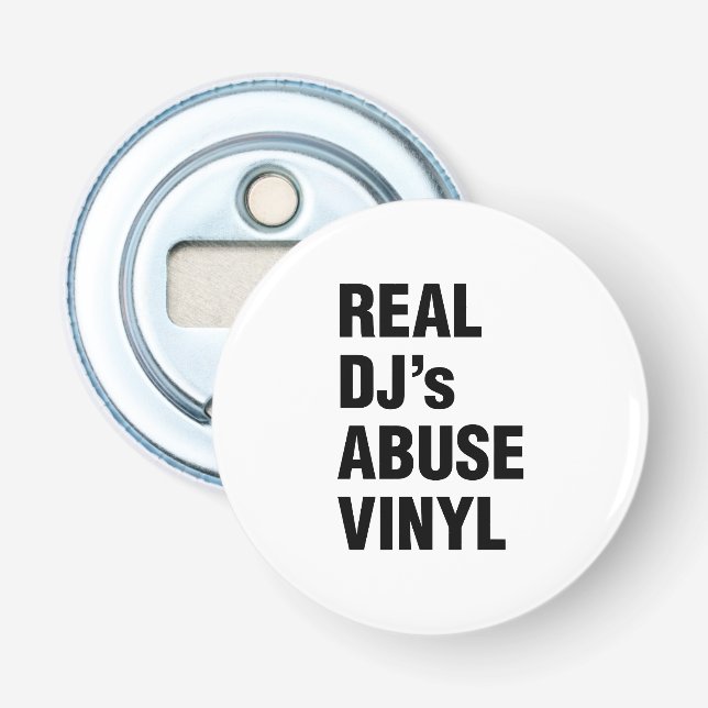 DÉCAPSULEUR LE VINYLE DE LA VIOLENCE DE VÉRITABLE DJ (Devant)