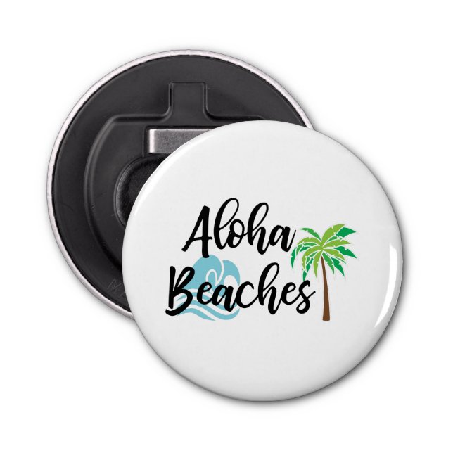 Décapsuleur les plages d'aloha (Devant)