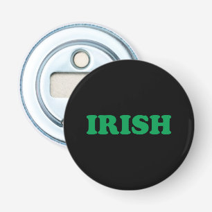 Décapsuleur Lettres vertes irlandaises de la Saint Patrick