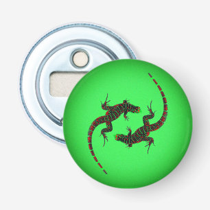Décapsuleur Lézards Yin Yang