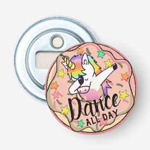 Décapsuleur Licorne mignonne Dab Danse Donut glacé rose avec p