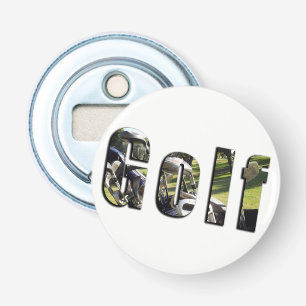 Décapsuleur Logo De Golf Dimensional, Ouverture De Bouteille M