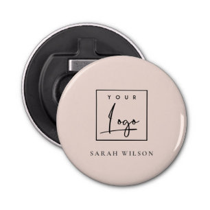 Décapsuleur Logo promotionnel personnalisé minimal Blush