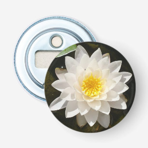 Décapsuleur Lotus Nénuphar Blanc Flottant