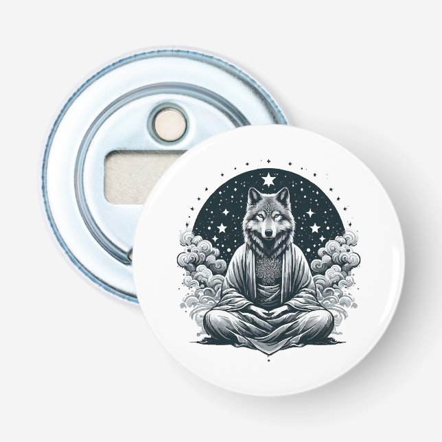Décapsuleur Loup conscient (Devant)