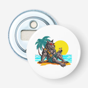 Décapsuleur loup-garou en vacances