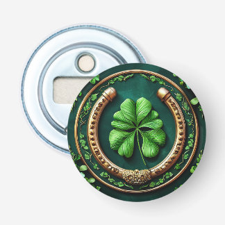Décapsuleur Lucky Horseshoe et Clover Design
