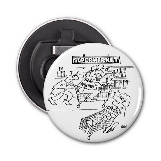 Décapsuleur Magasin de détectives dans un supermarché (Devant)