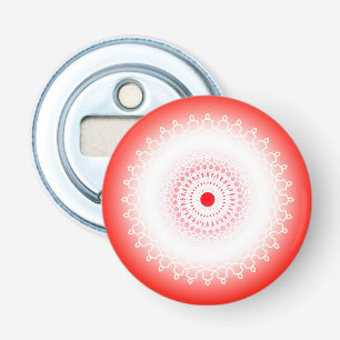 Décapsuleur Mandala rouge