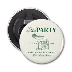 Décapsuleur Margaritas & Mariage Bachelorette Le Parti