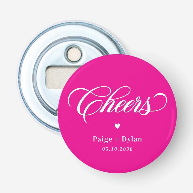 Décapsuleur Mariage Enterrement de vie de jeune fille Annivers (Devant)