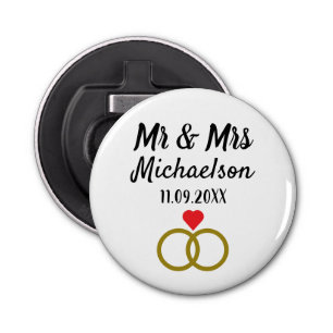 Décapsuleur Mariage personnalisé