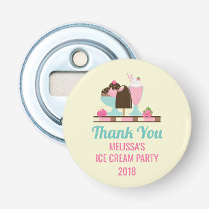 Décapsuleur Merci de la fête Sundae de crème glacée