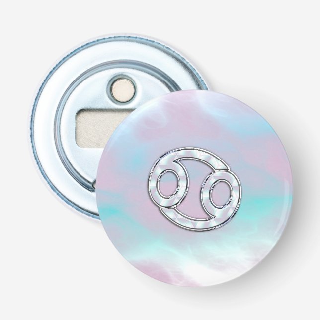 Décapsuleur Mère du cancer du perle Symbole zodiaque Décor (Devant)