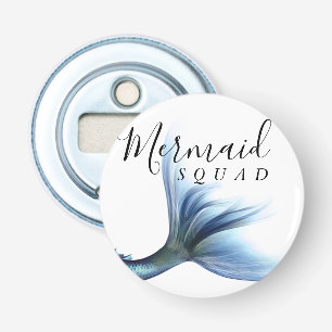 Décapsuleur Mermaid Crew Ice Blue Muted Bachelorette Party