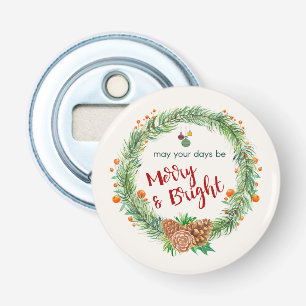 Décapsuleur Merry & Bright Christmas Wreath