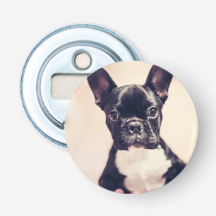 Décapsuleur Minuscule Chiot noir et blanc