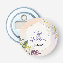 Modèle d'invitation de mariage floral élégant