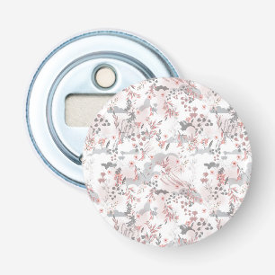 Décapsuleur Modèle floral numérique sur les tons pastel