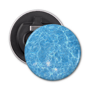 Décapsuleur Modèle tendance Piscine Bleu Bleu Water Blank