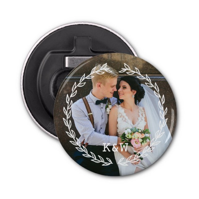 Décapsuleur Monogramme Vintage arrondi (Devant)