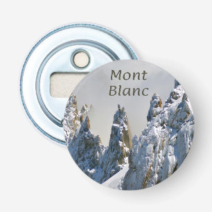 Décapsuleur Mont Blanc Monte Bianco Alpes de Montagne Blanche