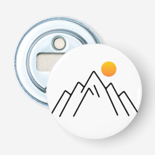 Décapsuleur Montagnes Minimalistes : Un Design Inspiré Par La
