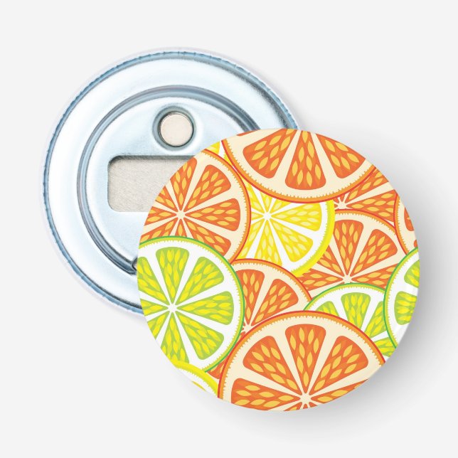 Décapsuleur Motif 2 d'agrume (Devant)