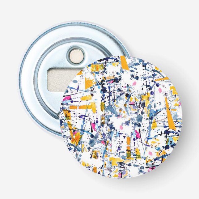 Décapsuleur motif Abstrait (Devant)