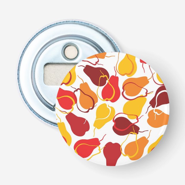 Décapsuleur Motif avec des poires (Devant)